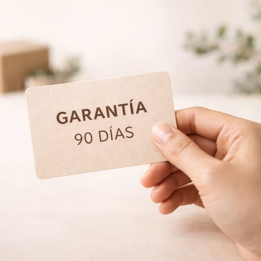 Garantía extendida hasta 90 días