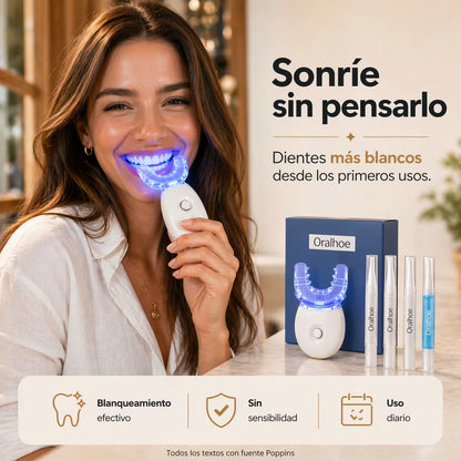 Sereno White™ – Blanquea tus dientes desde casa en 10–15 minutos al día