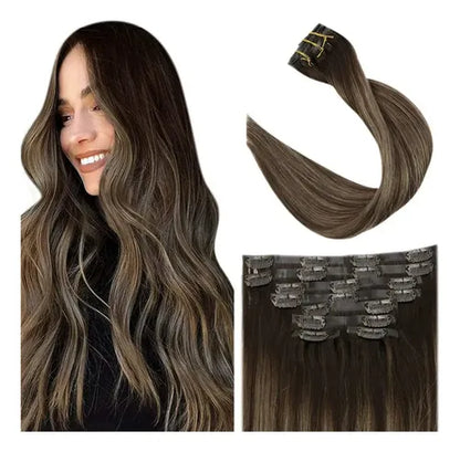 Sereno Línea Natural™ –  Extensiones invisibles que se mezclan con tu cabello
